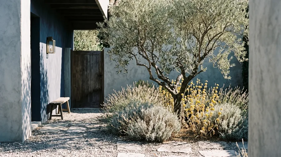 The garden that survives August