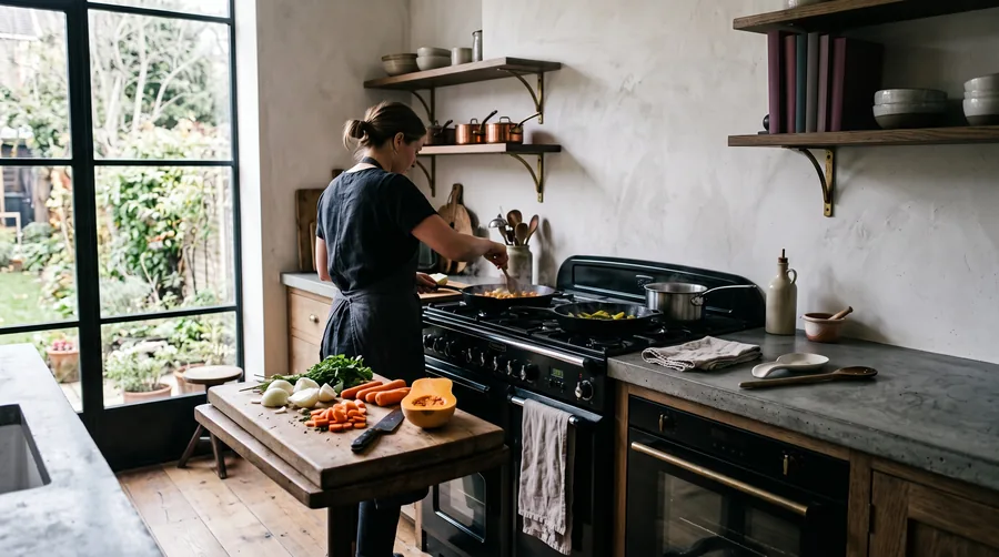 The kitchen that cooks